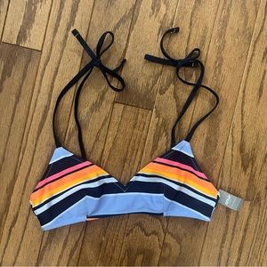 aerie Striped Bikini Top